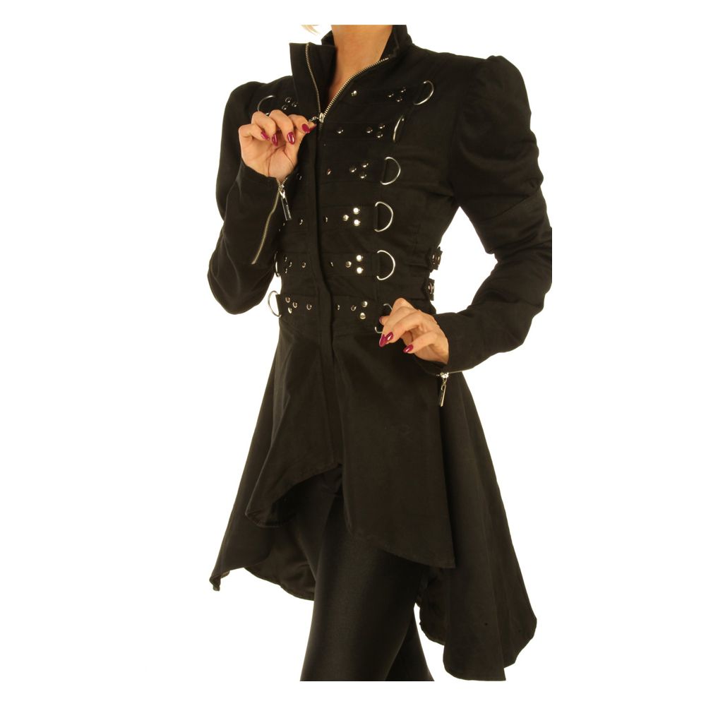 Coat for Women Loose Punk Jacket Steampunk Coat Tc03 Oversized Unisex Coat buy Gothi